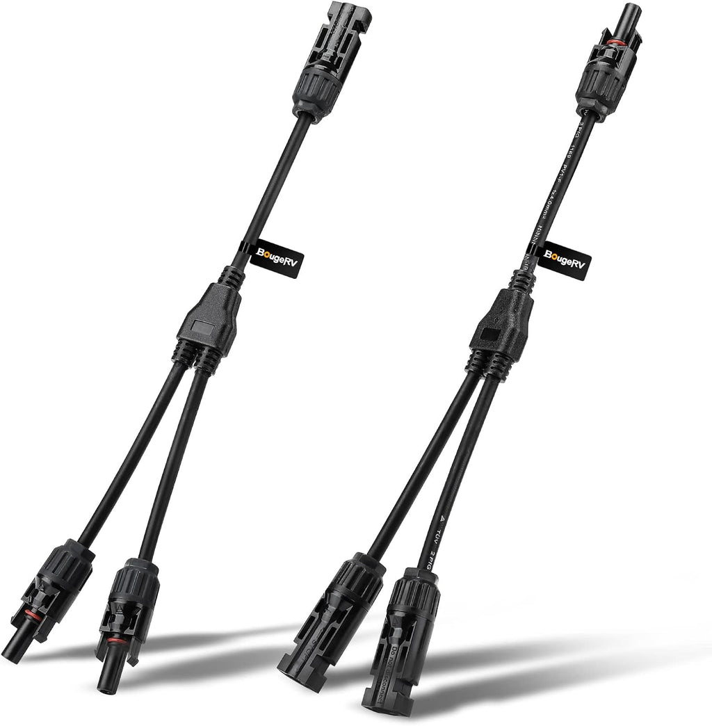 Conectores Solares en Y Paralelo – Kit Adaptador 1M/2F y 1F/2M