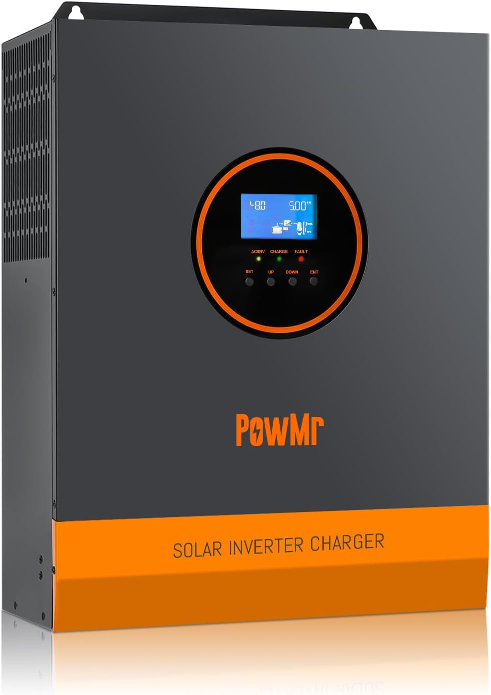 PowMr Inversor Solar Híbrido 3000W 24V | MPPT 80A | Onda Sinusoidal Pura