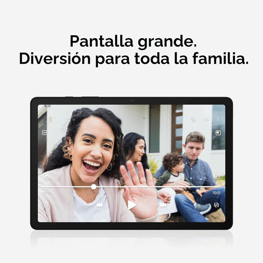 Samsung Galaxy Tab A9+ Plus Tableta Android de 11 pulgadas y 64 GB, pantalla grande, altavoces cuádruples, chipset mejorado, pantalla de múltiples ventanas, delgada, ligera, duradera, diseño apto para