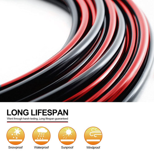 Cable Fotovoltaico de Cobre Estañado 10 AWG | 100 Pies | Negro | Resistente UV