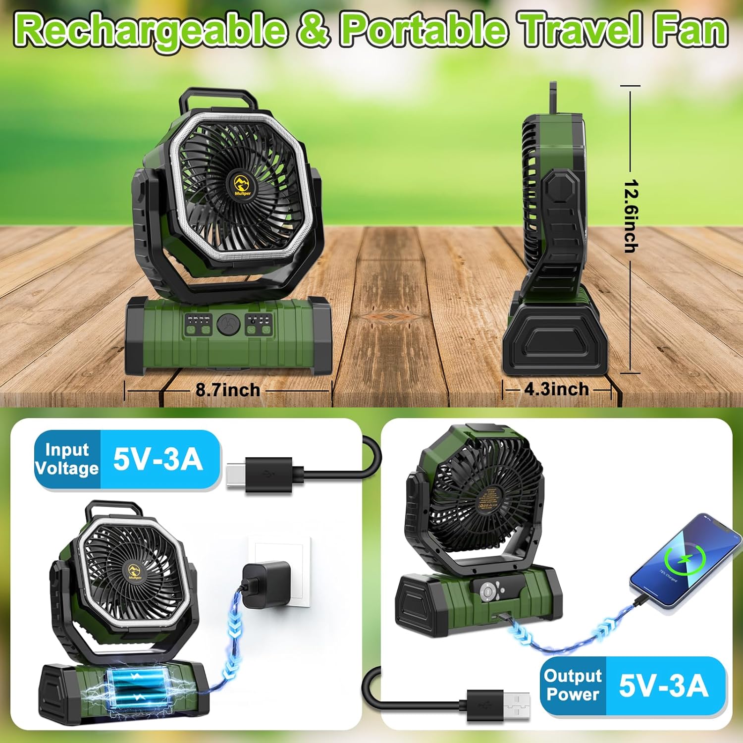 Luz Solar LED para Exteriores 714 LEDs | Sensor de Movimiento | Impermeable
