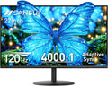 SANSUI - Monitor de 22 Pulgadas 120Hz, Monitor de Computadora FHD con Relación de Contraste 4000:1 con Sincronización Adaptativa, HDR 100% sRGB, HDMI x 2, Montaje VESA, Cuidado de los Ojos para Hogar