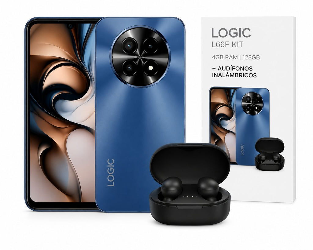LOGIC L66F KIT | Smartphone 4GB RAM / 128GB | Desbloqueado