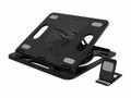 Base para Laptop con Inclinación y Soporte para Celular