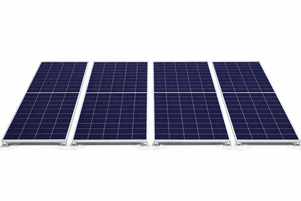 Sistema Solar Híbrido 3600W 2 Baterías 5000Wh + 4 Paneles 590W