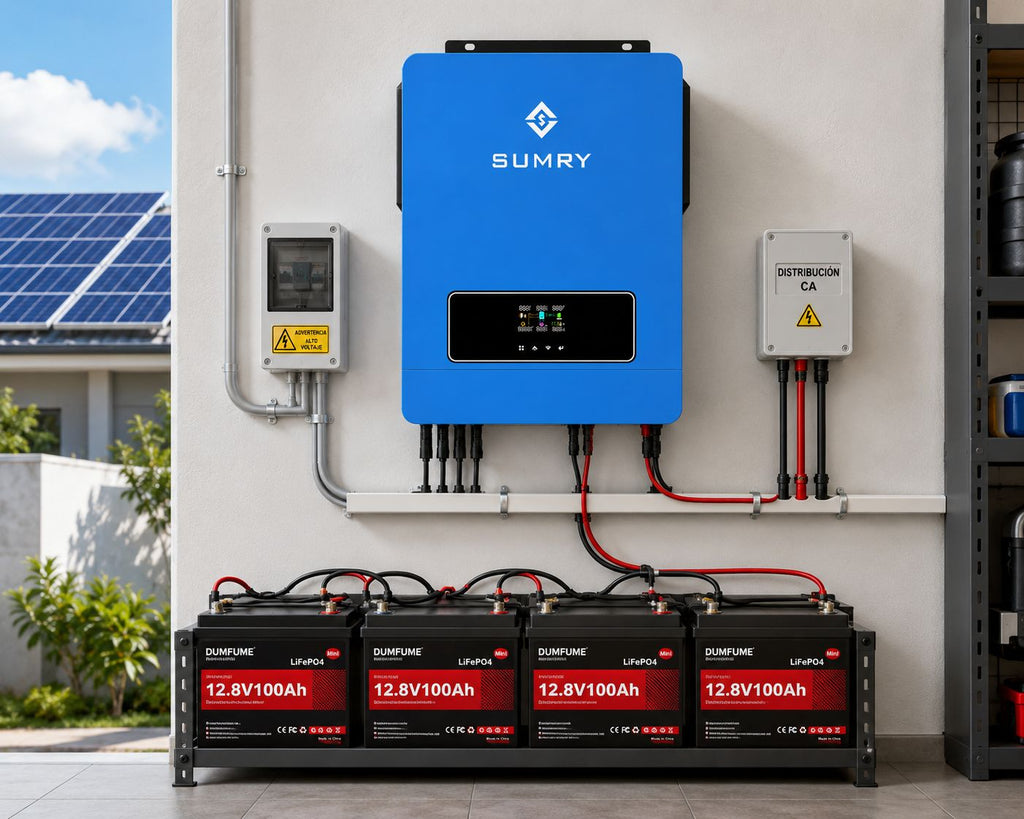 Inversor Sumry 3600W – Onda Pura 12V