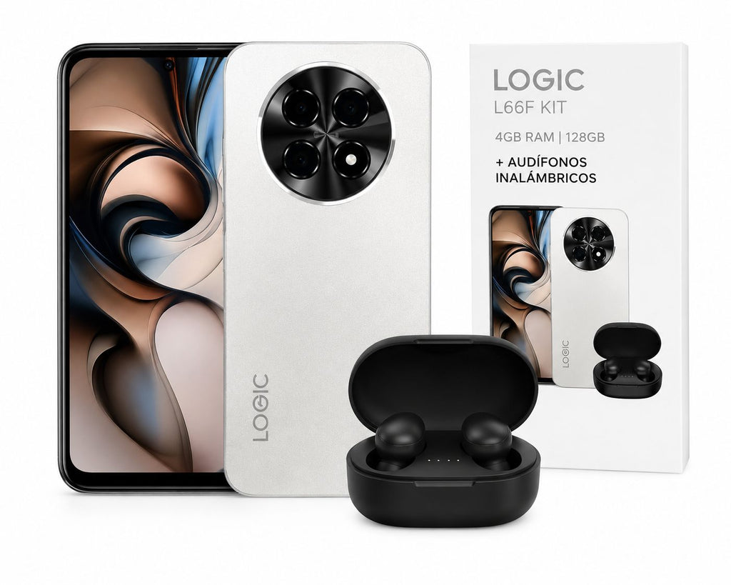 LOGIC L66F KIT | Smartphone 4GB RAM / 128GB | Desbloqueado