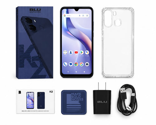 BLU K2 | Smartphone 4GB RAM / 64GB | Desbloqueado