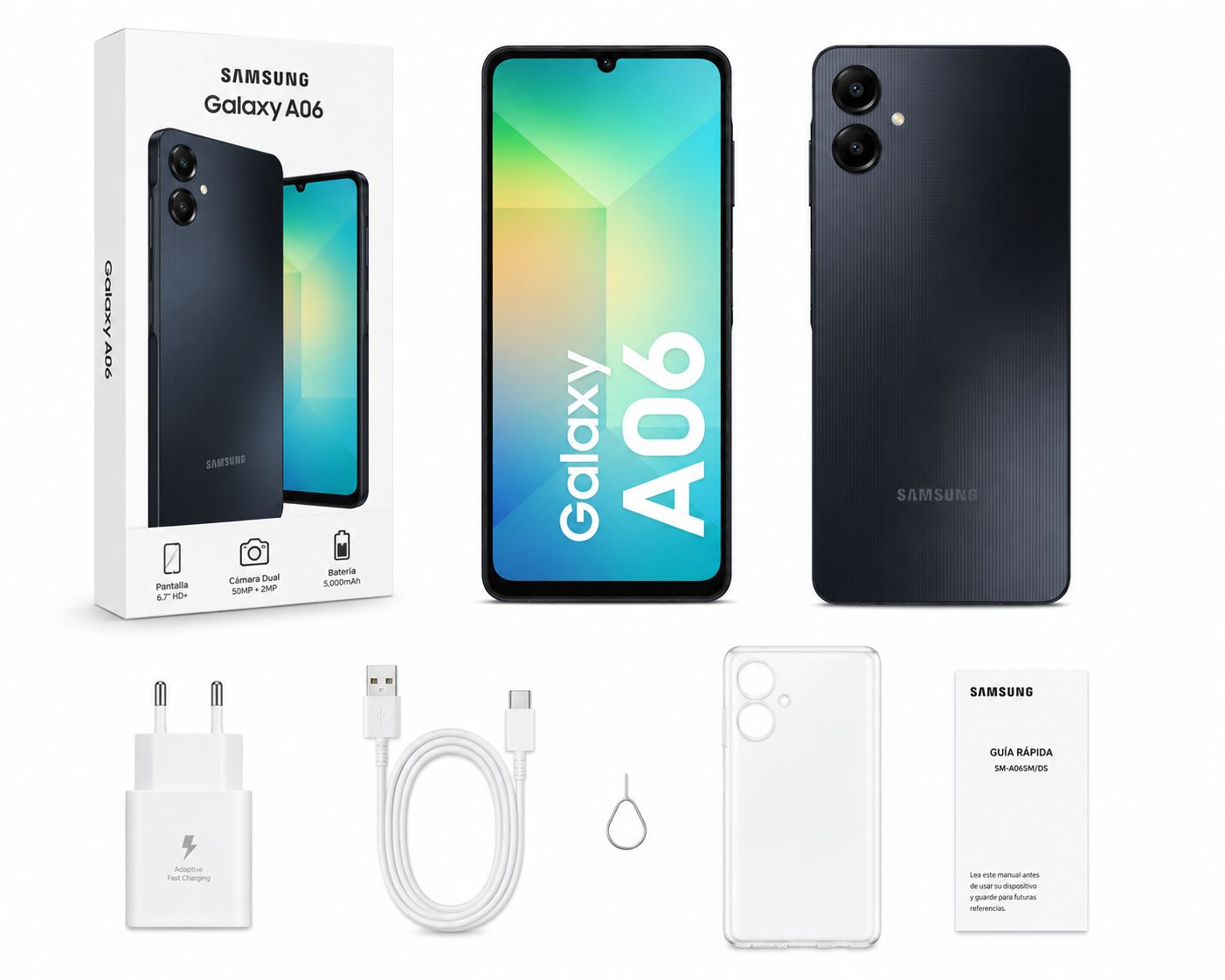 Samsung Galaxy A06 | Smartphone 4GB RAM / 64GB | Desbloqueado