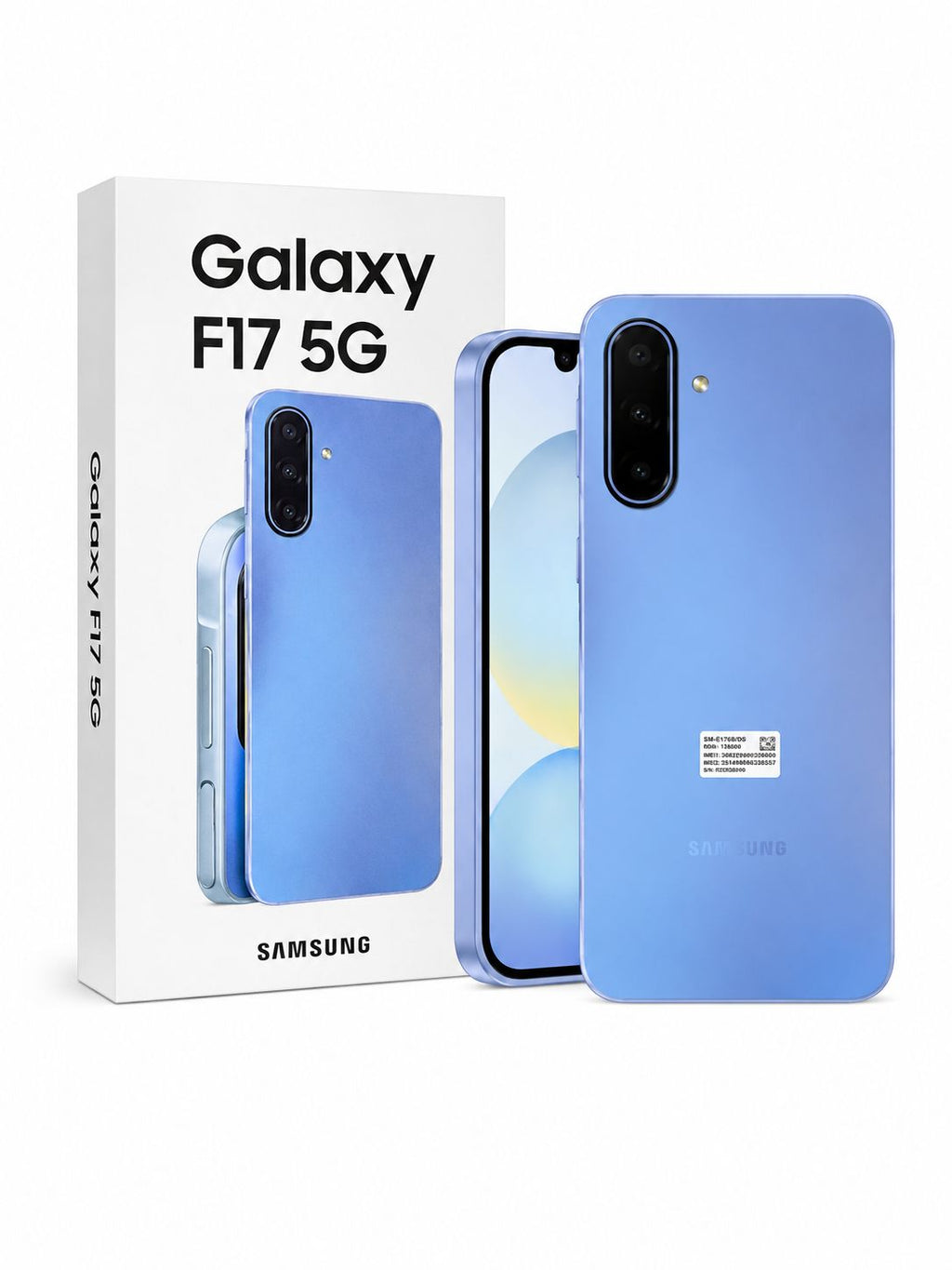 Samsung Galaxy F17 5G | 4GB RAM / 128GB | Kit Completo con Cover, Mika, Cable y Cargador