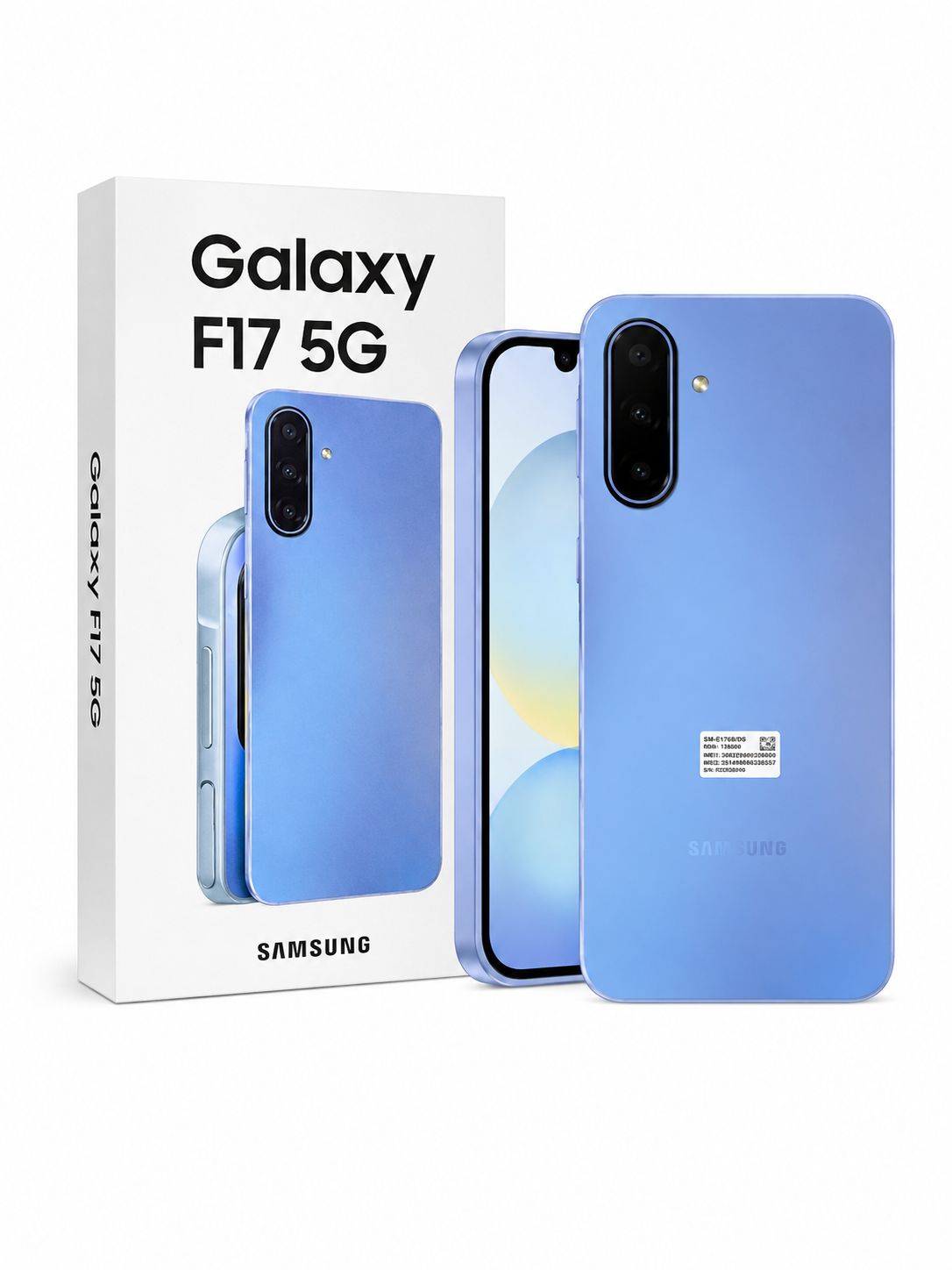 Samsung Galaxy F17 5G | 4GB RAM / 128GB | Kit Completo con Cover, Mika, Cable y Cargador
