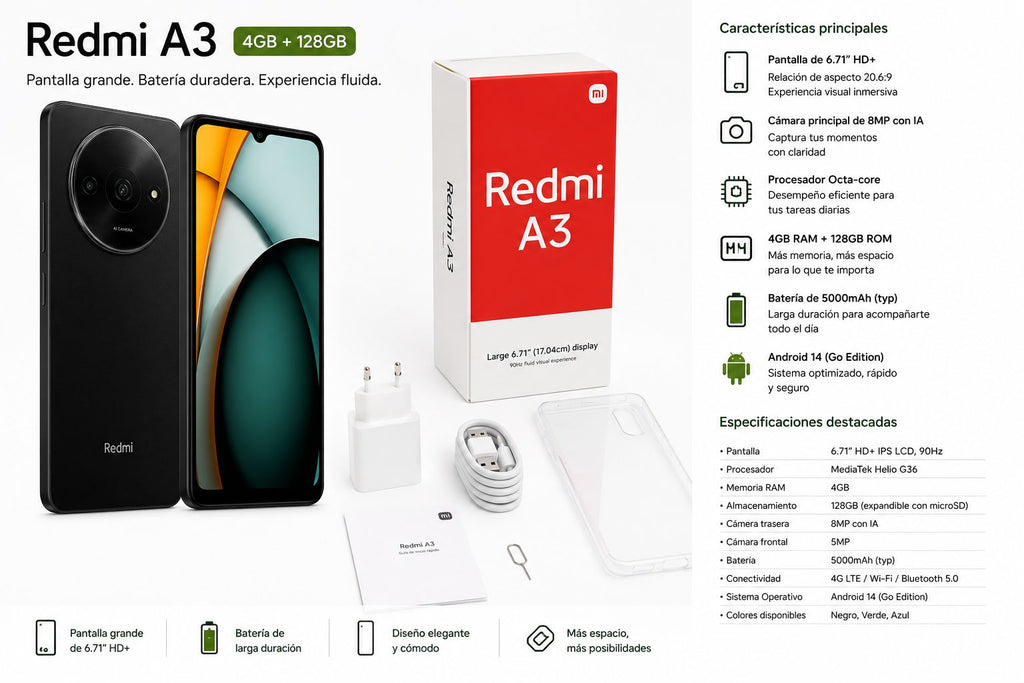 Xiaomi Redmi A3 4GB/128GB
